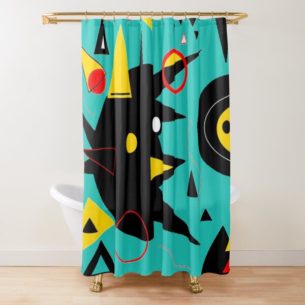 SoFarOffTrack Shower Curtain