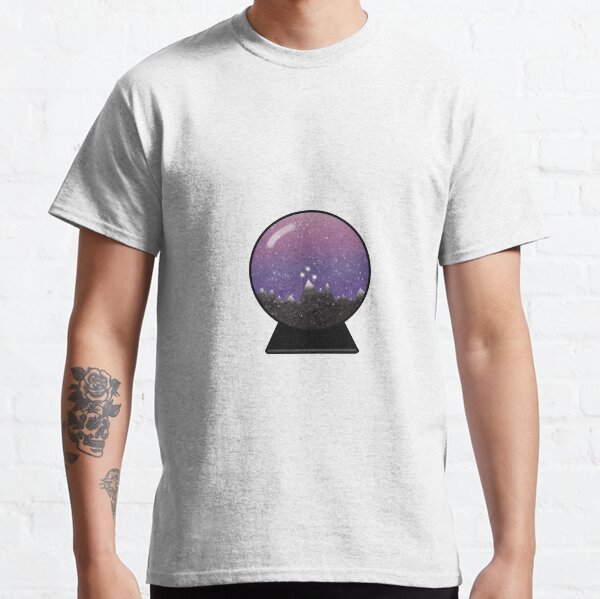 Night Court Mountain Snowglobe Classic T-Shirt