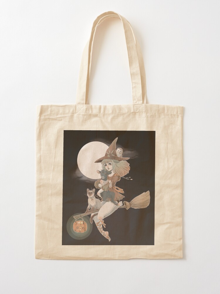 Alternate view of Happy Samhain 2019 Tote Bag