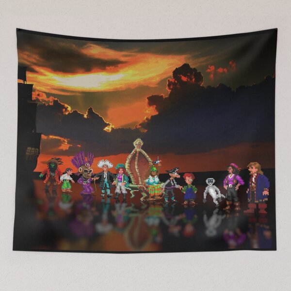 Item preview, Secret of Monkey Island pixel art designed and sold by smurfted.