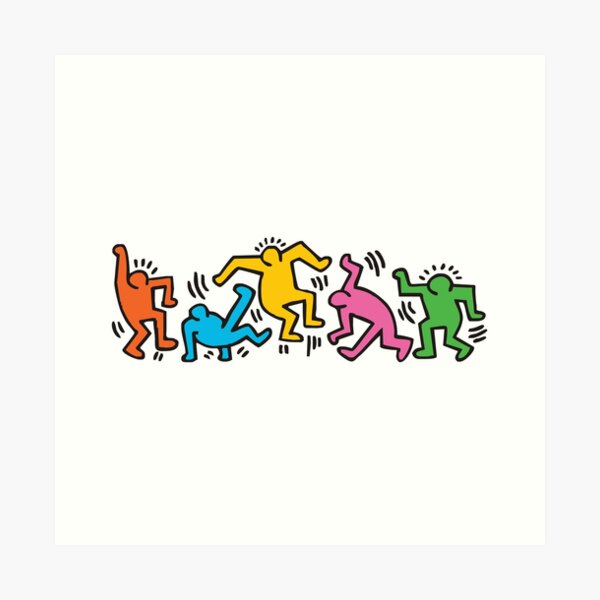 Together we can dance Art Print