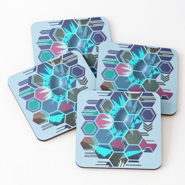 Item preview, Cyber Flower Dark designed and sold by Tarasevi4.