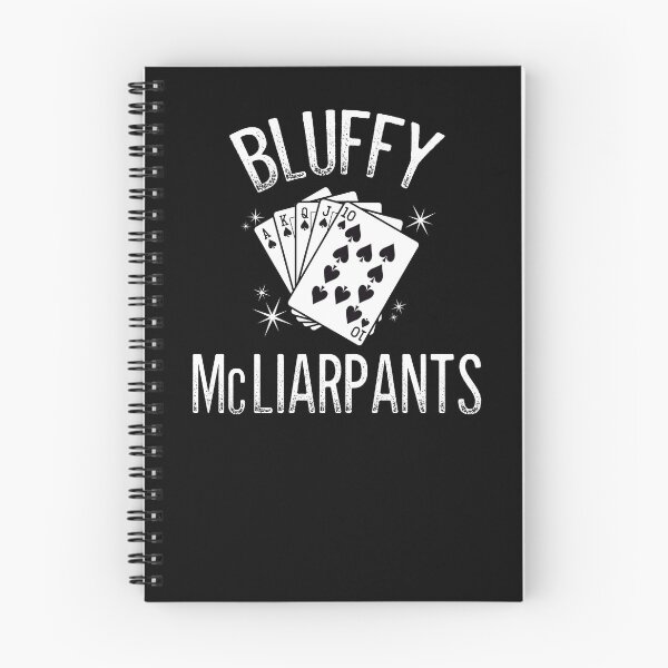 Item preview, Bluffy McLiarpants, Funny Poker Design designed and sold by gorillamerch.