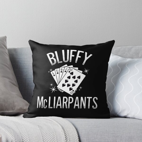 Item preview, Bluffy McLiarpants, Funny Poker Design designed and sold by gorillamerch.