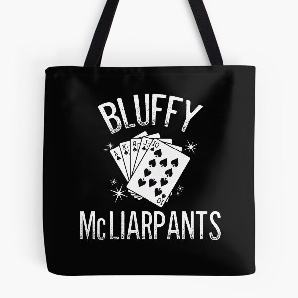 Item preview, Bluffy McLiarpants, Funny Poker Design designed and sold by gorillamerch.