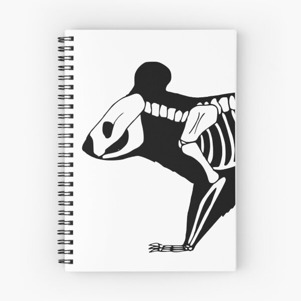 Item preview, Koala skeleton cute ink print designed and sold by Halex0Art.