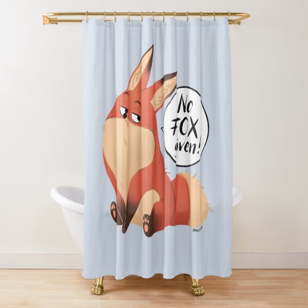 No FOX given! Shower Curtain