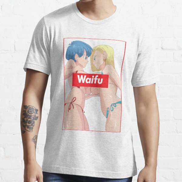 Bulma and C18 are waifu material Essential T-Shirt