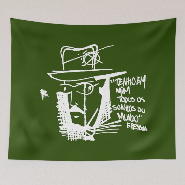 Item preview, "Tenho em mim todo os sonhos do mundo" (dark green) designed and sold by Rafael da Silva.