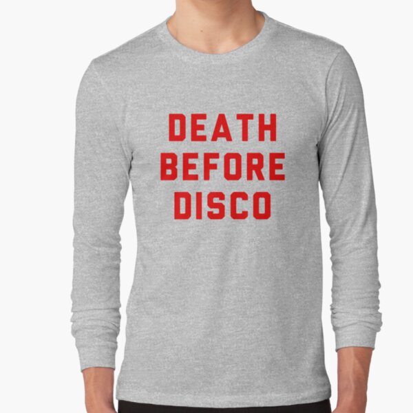 Stripes Death Before Disco Judge Reinhold Long Sleeve T-Shirt