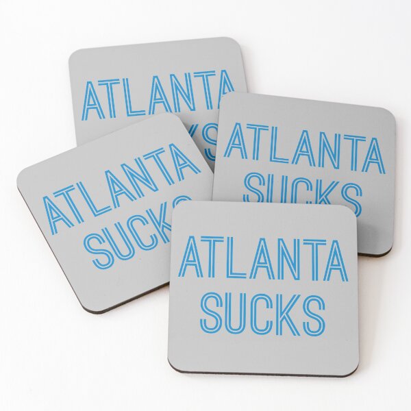 Item preview, Atlanta Sucks - Silver/Carolina Blue (Carolina) designed and sold by caknuck.