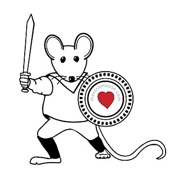 Artwork thumbnail, MantraMouse® Warrior Pocket Logo by Donna Martini