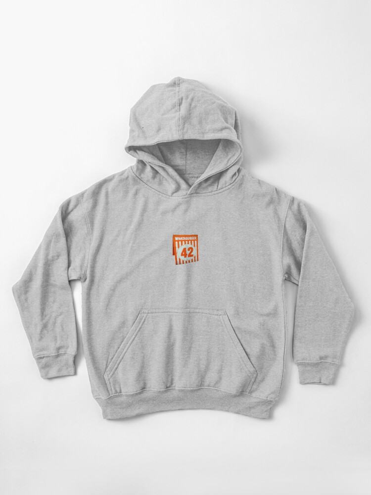 whataburger table tent Kids Pullover Hoodie