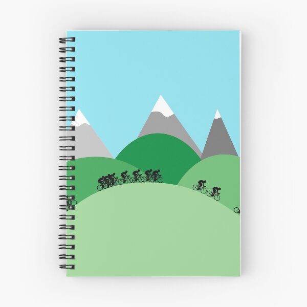 Item preview, Cycling in the Hills designed and sold by SJ Designs.