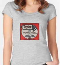 Pork Roll Women's Fitted Scoop T-Shirt