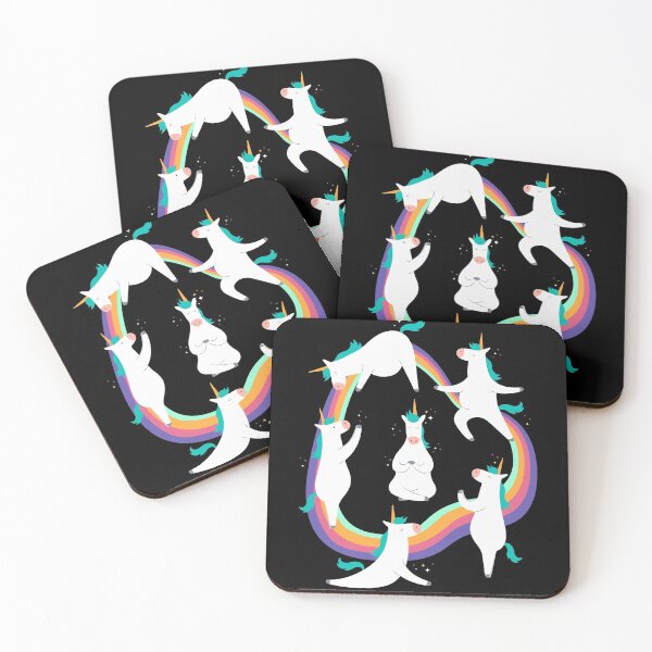 Item preview, Unicorn Rainbow Yoga Circle designed and sold by Watersolution.