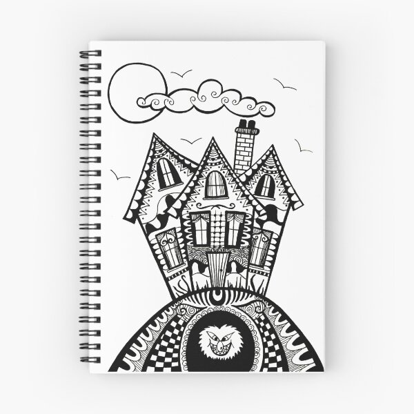 Item preview, Haunted House designed and sold by Wealie Arts.