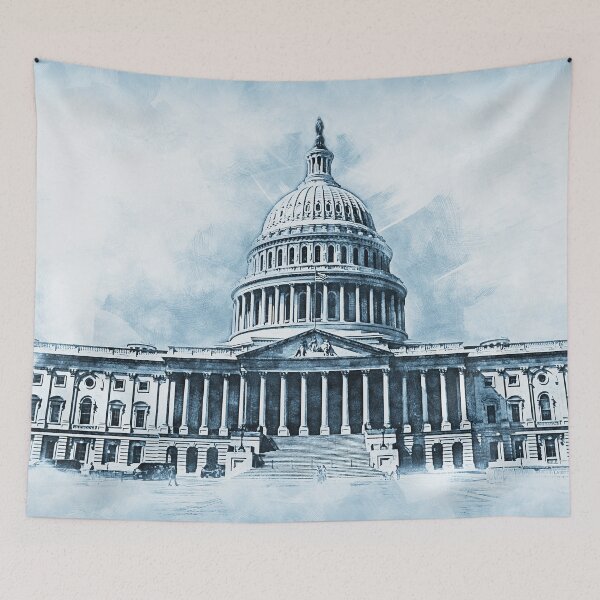 Item preview, United States Capitol designed and sold by AM FineArtPrints.