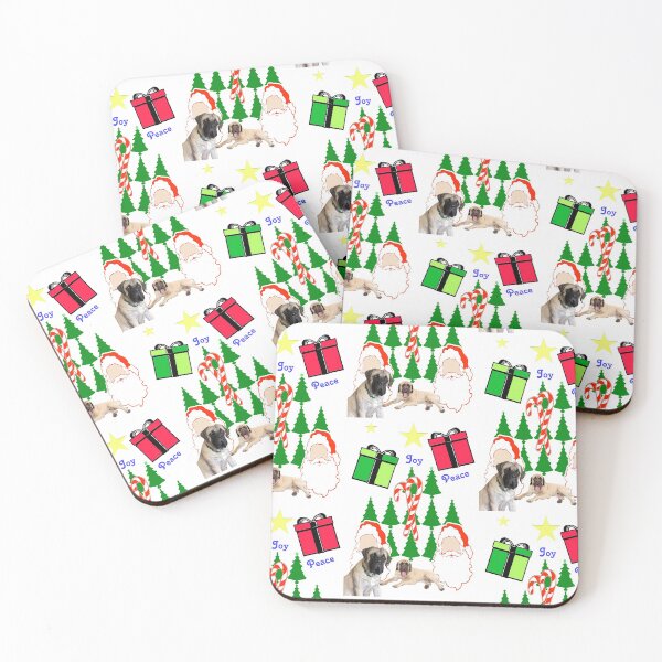 Item preview, A Merry Mastiff Christmas designed and sold by kristalcurt.