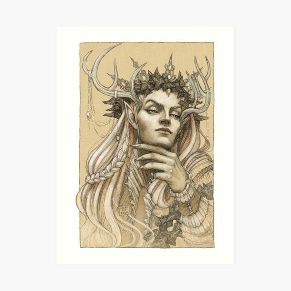 Fairy King Art Print