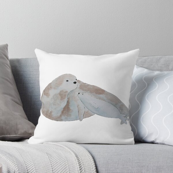 Item preview, Foca arpa madre y bebé designed and sold by WildernessStore.