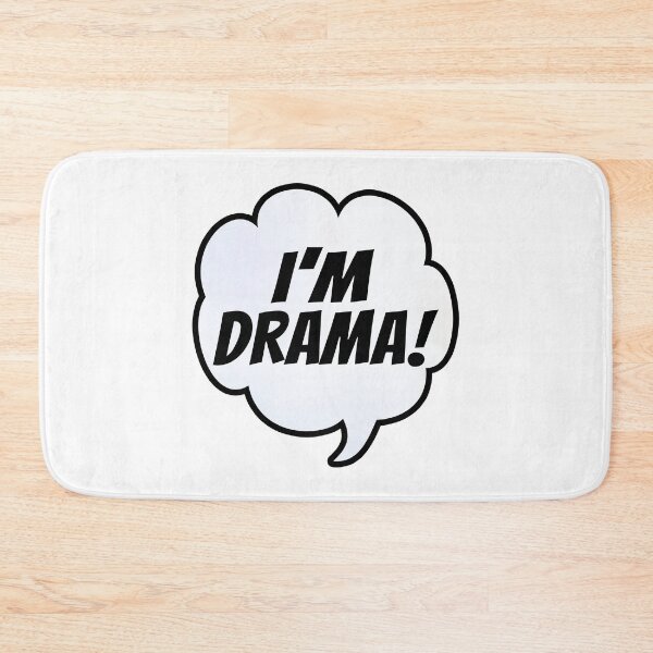 Item preview, I'm Drama (Speech Bubble) designed and sold by SassyClassyMe.