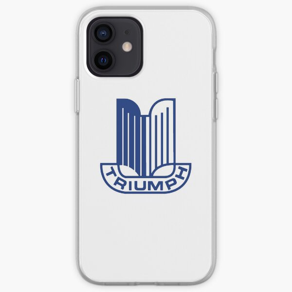 Blue Triumph Logo iPhone Soft Case