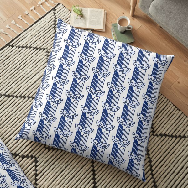 Blue Triumph Logo Floor Pillow