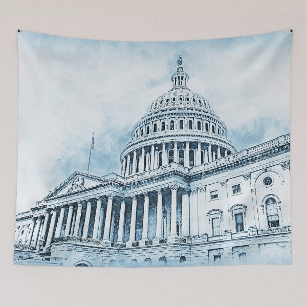 Item preview, United States Capitol designed and sold by AM FineArtPrints.