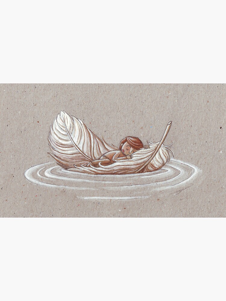 Thumbnail 3 of 3, Canvas Print, Soft Journey designed and sold by Eenuh.