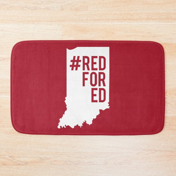 Item preview, Red For Ed Indiana Teacher designed and sold by corbrand.