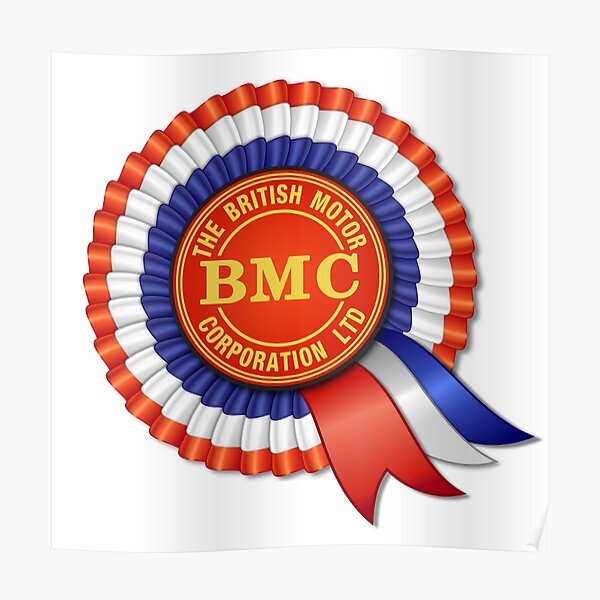 British Motor Corporation (BMC) Rosette Poster