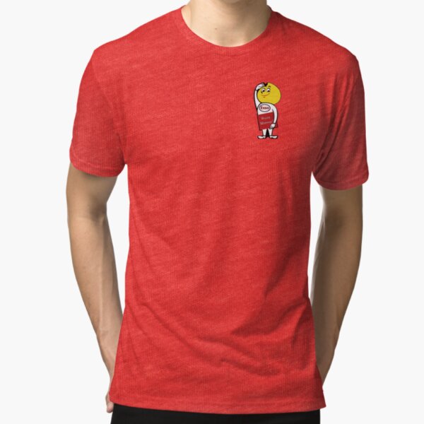 Vintage Gas and Oil Sticker Tri-blend T-Shirt