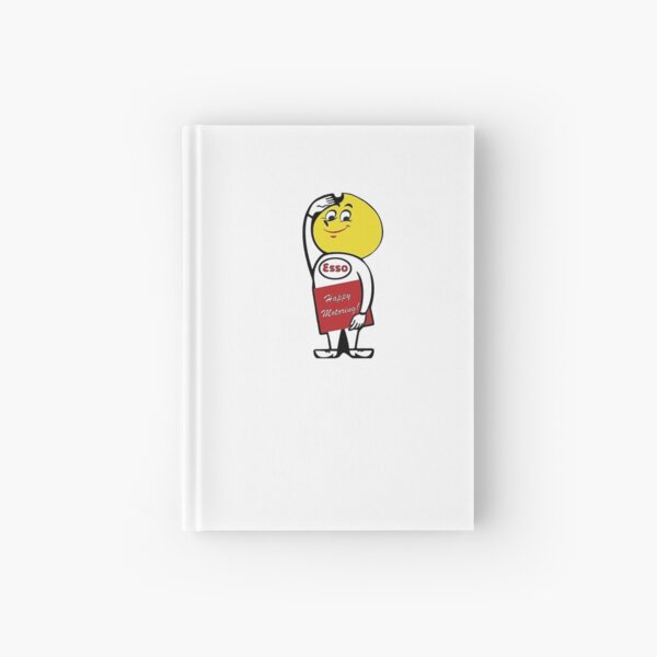 Vintage Gas and Oil Sticker Hardcover Journal