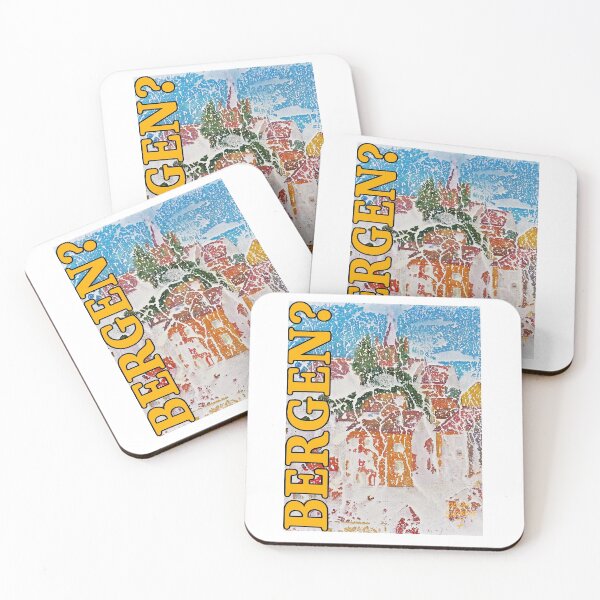 Item preview, Bergen by Rain; Norway; designed and sold by StickerApe.