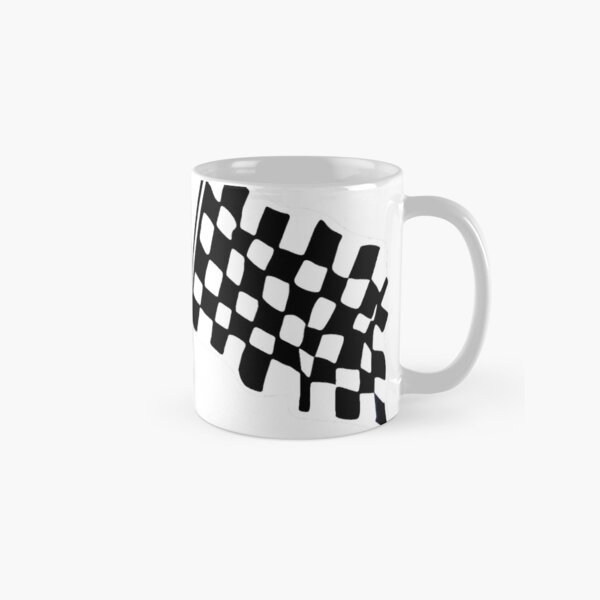 Crossed flags - Racing and Great Britain Classic Mug
