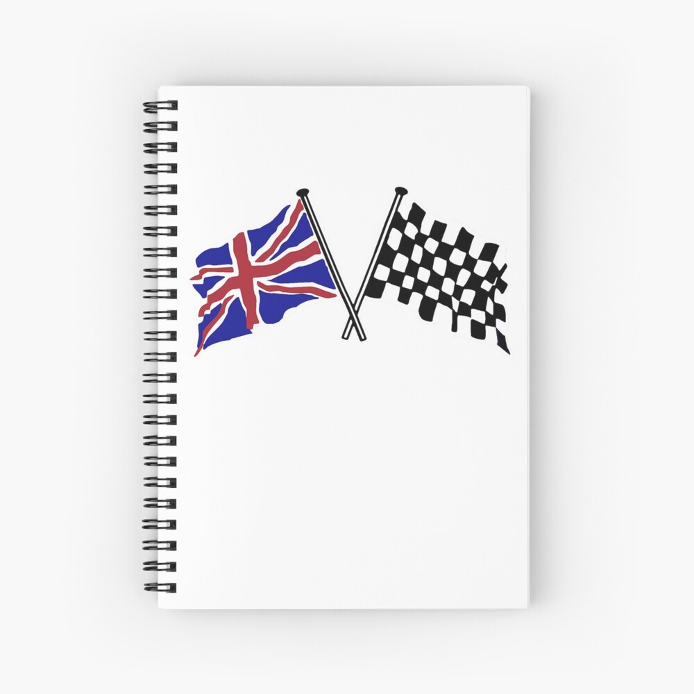 Item preview, Spiral Notebook designed and sold by JustBritish.