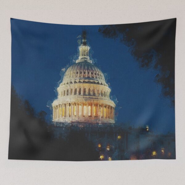 Item preview, United States Capitol designed and sold by AM FineArtPrints.