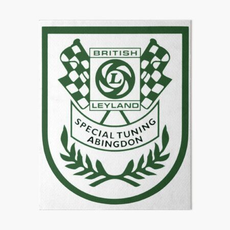 British Leyland Special Tuning Shield Art Board Print