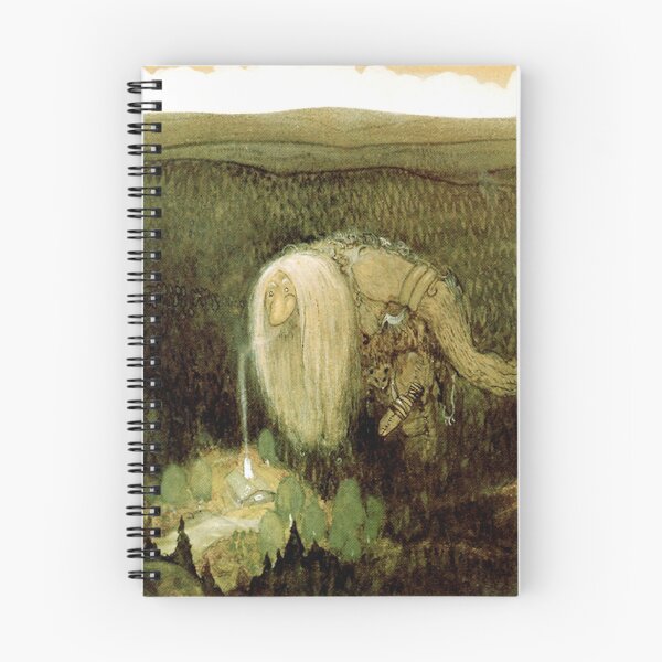 Artikelvorschau, Waldtroll - John Bauer entworfen und verkauft von forgottenbeauty.