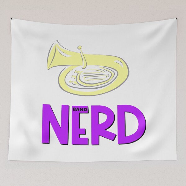 Item preview, Band Nerd - Tuba designed and sold by BandMomDesigns.