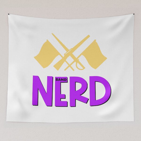 Item preview, Band Nerd - Color Guard - Flag/Rifle/Sabre designed and sold by BandMomDesigns.