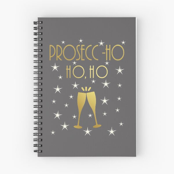 Item preview, Top Fun Christmas Pun Prosecco Ho Ho Ho Gift Design designed and sold by LGamble12345.