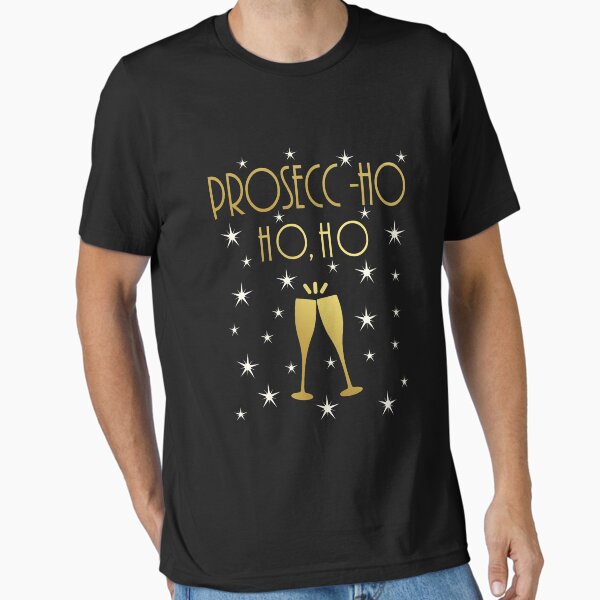Item preview, Top Fun Christmas Pun Prosecco Ho Ho Ho Gift Design designed and sold by LGamble12345.