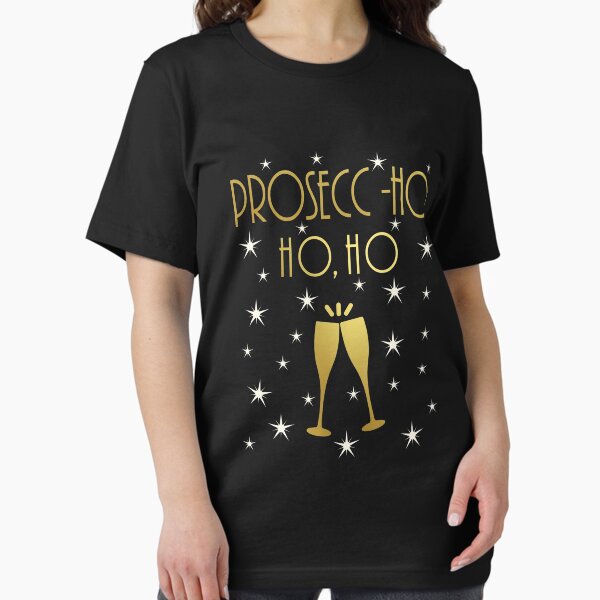 Item preview, Top Fun Christmas Pun Prosecco Ho Ho Ho Gift Design designed and sold by LGamble12345.