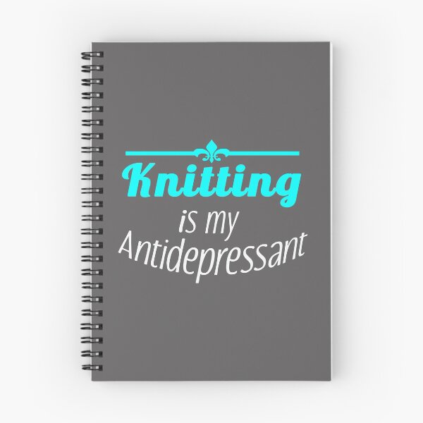 Item preview, Knitting is my Antidepressant design designed and sold by LGamble12345.