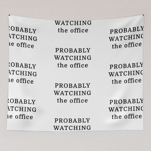 Item preview, Probably watching the office designed and sold by avit1.