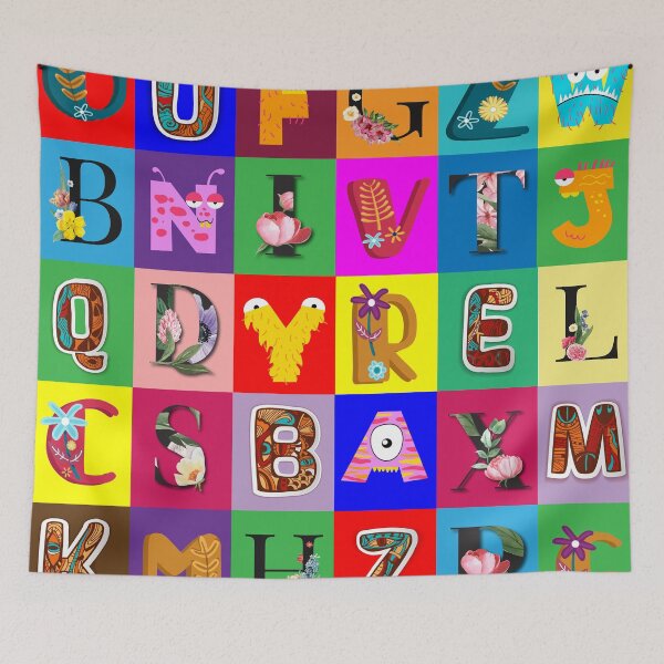 Item preview, ALPHABET PATTERN designed and sold by MallsD.