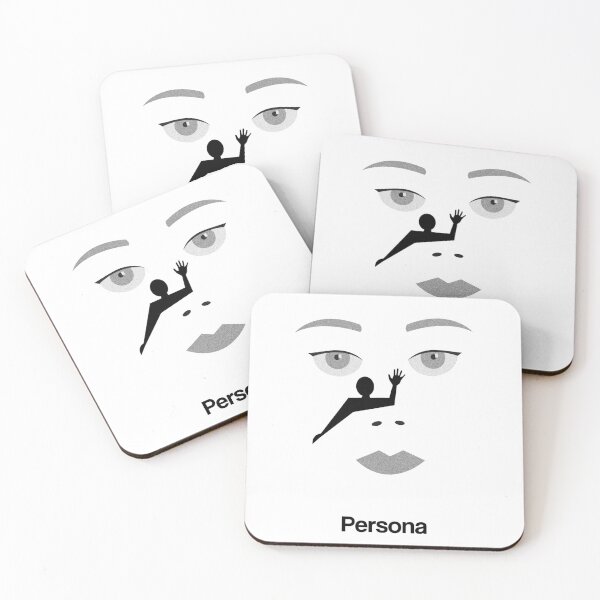 Item preview, Persona Bergman Minimalist Movie Artwork designed and sold by Rozbud.