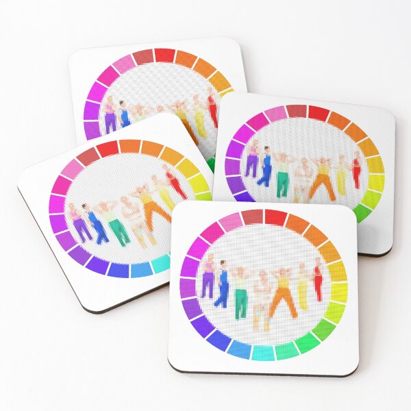 Item preview, Lauv How I'm Feeling colorwheel patch designed and sold by Troy Posnansky.